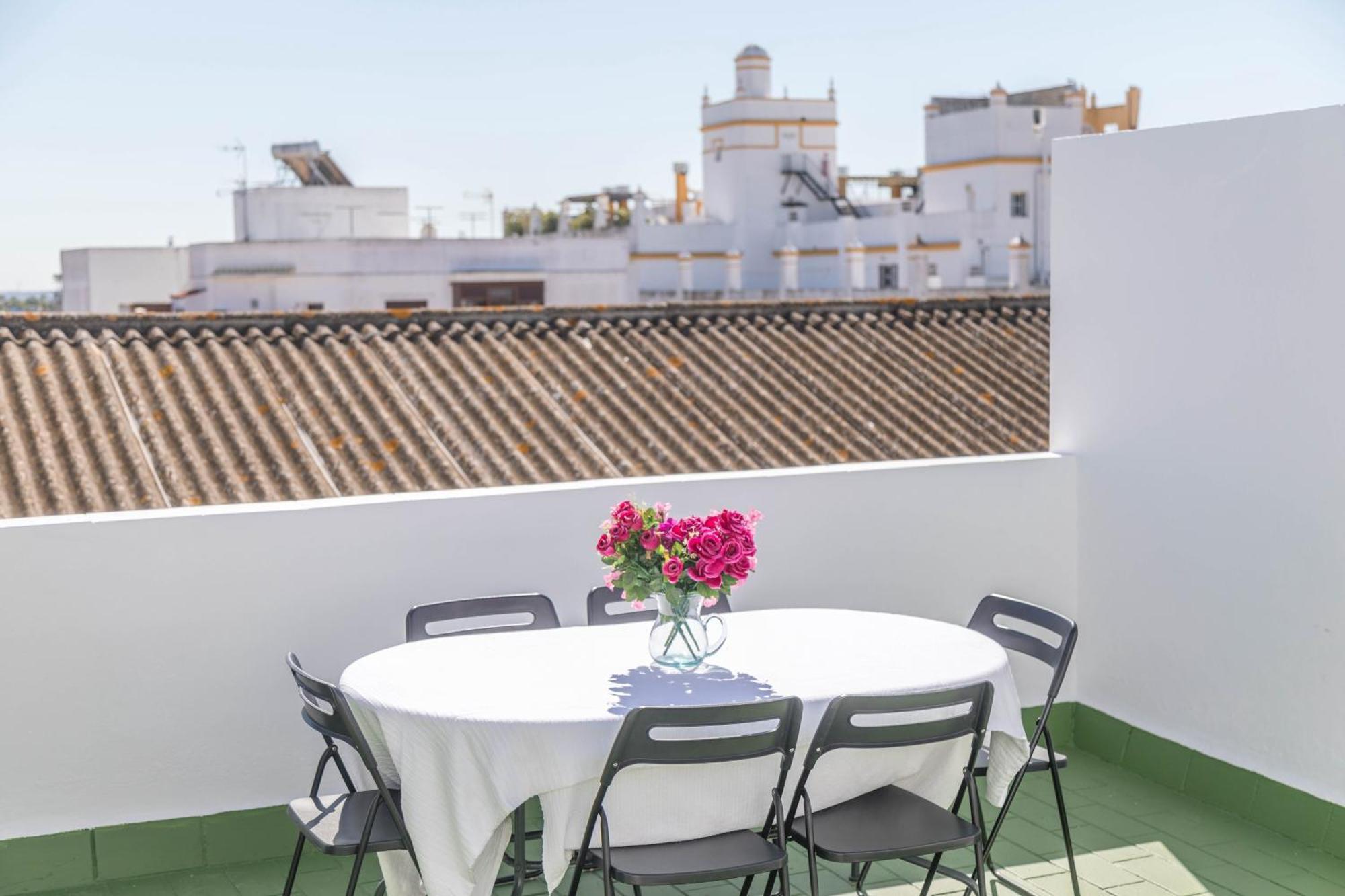 דירות אל פוארטו דה סנטה מריה El Teatro Atico Con Terraza מראה חיצוני תמונה