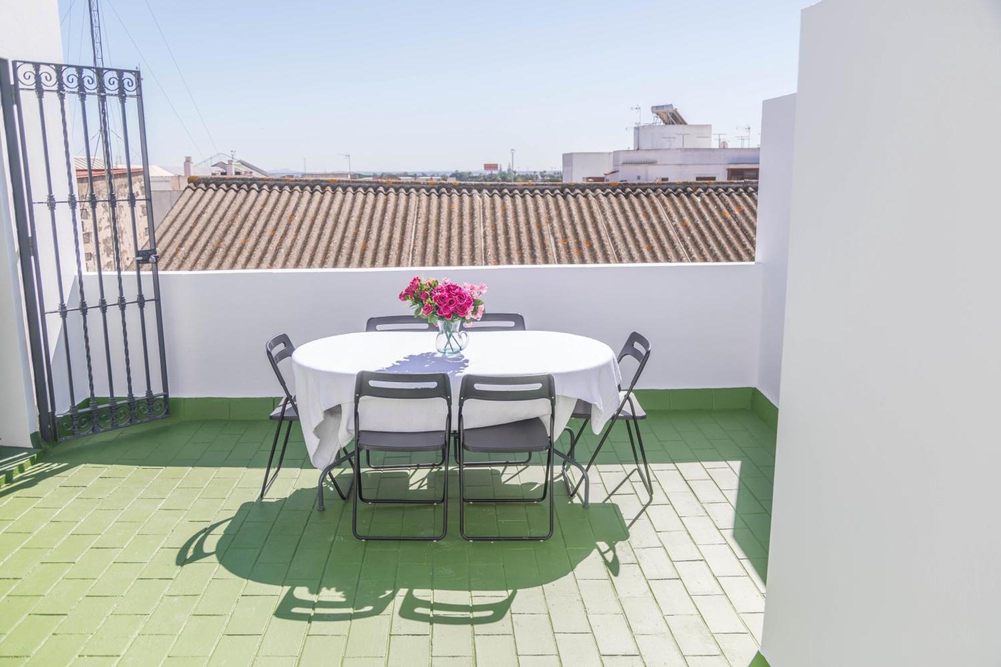 דירות אל פוארטו דה סנטה מריה El Teatro Atico Con Terraza מראה חיצוני תמונה