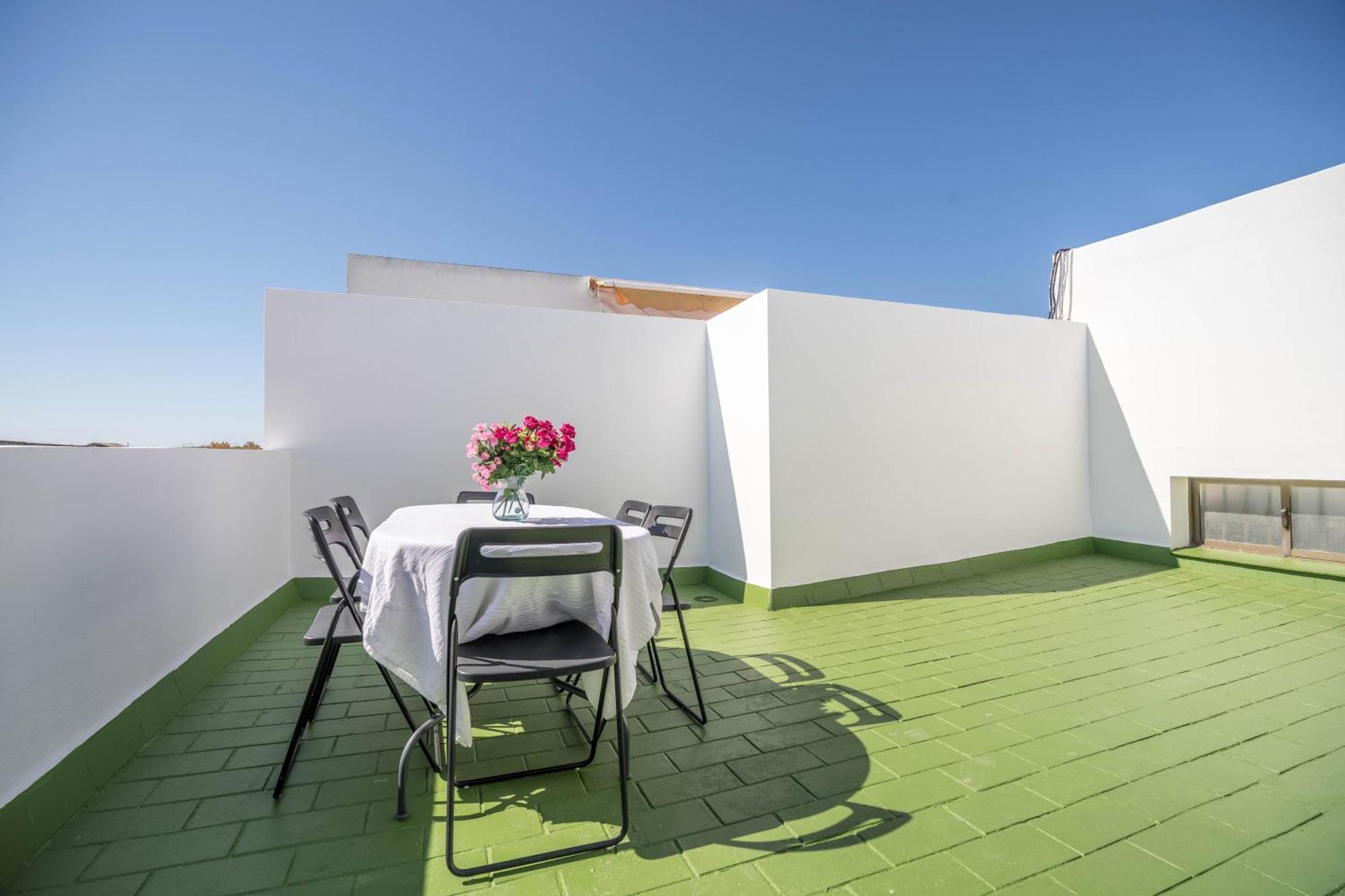 דירות אל פוארטו דה סנטה מריה El Teatro Atico Con Terraza מראה חיצוני תמונה